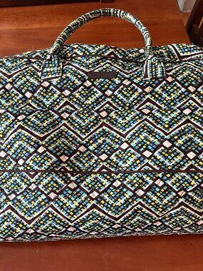 Retired Vera Bradley Rain Forest Large Duffle